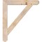 Ekena Millwork Traditional Craftsman Smooth Bracket, Douglas Fir, 3 1/2"W x 28"D x 32"H BKT04X28X32TRA04SDF - alternate 3
